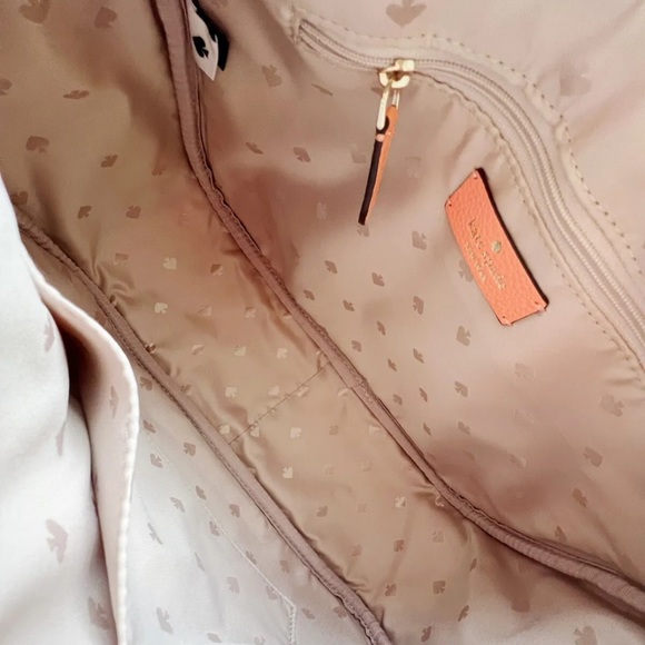 Kate Spade Top Zip Satchel Hobo Crossbody Leather - Picture 3 of 7